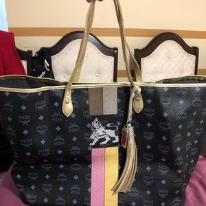 SOLD MCM authentic big Tote